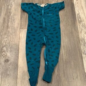 Bonds Teal Patterned Kids Footie
